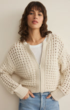Load image into Gallery viewer, Z SUPPLY LOGAN SWEATER JACKET - CRYSTAL