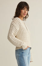 Load image into Gallery viewer, Z SUPPLY LOGAN SWEATER JACKET - CRYSTAL