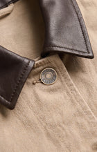 Load image into Gallery viewer, Z SUPPLY REY CROPPED DENIM CHORE JACKET - SOAPSTONE