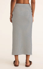 Load image into Gallery viewer, Z SUPPLY AINSLIE STRIPE MIDI SKIRT - ECLIPSE