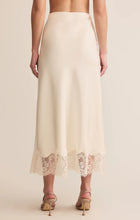 Load image into Gallery viewer, Z SUPPLY CINDER LACE MIDI SKIRT - CLOUD