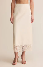 Load image into Gallery viewer, Z SUPPLY CINDER LACE MIDI SKIRT - CLOUD