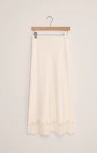 Load image into Gallery viewer, Z SUPPLY CINDER LACE MIDI SKIRT - CLOUD