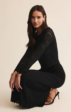 Load image into Gallery viewer, Z SUPPLY VIA LACE MIDI SKIRT - BLACK