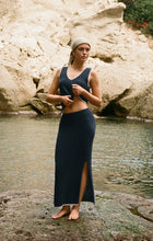 Load image into Gallery viewer, Z SUPPLY YESSENIA WHIPSTITCH SKIRT - ECLIPSE