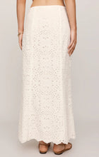 Load image into Gallery viewer, Z SUPPLY EMRIE EYELET MAXI SKIRT - WHITE