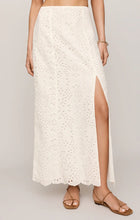 Load image into Gallery viewer, Z SUPPLY EMRIE EYELET MAXI SKIRT - WHITE