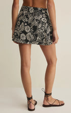 Load image into Gallery viewer, Z SUPPLY LORNA LUZ FLORAL MINI SKIRT - BLACK