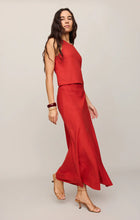 Load image into Gallery viewer, Z SUPPLY MERYL MIDI SKIRT - CHILI PEPPER
