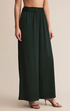 Load image into Gallery viewer, Z SUPPLY ISOLDE WIDE LEG SATIN PANT - GARLAND GREEN