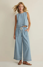Load image into Gallery viewer, Z SUPPLY DAYCATION DENIM UTILITY PANT - COASTAL WATER