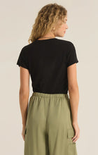 Load image into Gallery viewer, Z SUPPLY MODERN SLUB TEE - BLACK