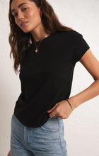 Load image into Gallery viewer, Z SUPPLY MODERN SLUB TEE - BLACK