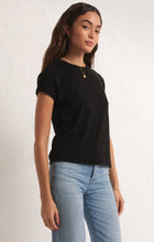 Load image into Gallery viewer, Z SUPPLY MODERN SLUB TEE - BLACK
