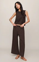 Load image into Gallery viewer, Z SUPPLY SLOANE COTTON JERSEY TANK - DARK CHOCOLATE