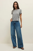 Load image into Gallery viewer, Z SUPPLY TOURIST KNIT JERSEY TEE - CLASSIC HEATHER GREY
