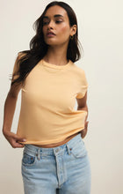 Load image into Gallery viewer, Z SUPPLY JUNIE COTTON TEE - CUSTARD