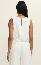 Load image into Gallery viewer, Z SUPPLY SLOANE LINEN CROPPED TANK - WHITE