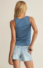 Load image into Gallery viewer, Z SUPPLY BOA RIB TANK - LAKE BLUE