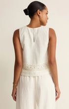 Load image into Gallery viewer, Z SUPPLY SLOANE EMBROIDERED TOP - WHITE
