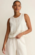Load image into Gallery viewer, Z SUPPLY SLOANE EMBROIDERED TOP - WHITE