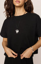 Load image into Gallery viewer, Z SUPPLY SWAY TEXTURED CROPPED TEE - BLACK