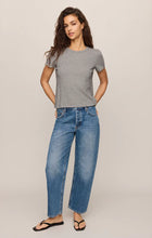 Load image into Gallery viewer, Z SUPPLY JUNIE SLUB TEE - CLASSIC HEATHER GREY