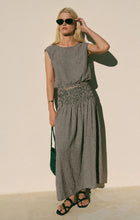 Load image into Gallery viewer, Z SUPPLY BROOKE GINGHAM MAXI SKIRT - BLACK