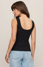 Load image into Gallery viewer, Z SUPPLY LARKIN WHIPSTITCH TANK - BLACK