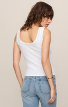 Load image into Gallery viewer, Z SUPPLY LARKIN WHIPSTITCH TANK - WHITE