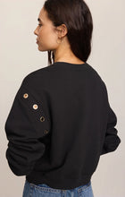 Load image into Gallery viewer, Z SUPPLY AXEL GROMMET SWEATSHIRT - BLACK