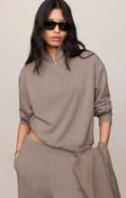 Load image into Gallery viewer, Z SUPPLY GATE CHECK SWEATSHIRT - WILD MUSHROOM