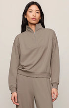 Load image into Gallery viewer, Z SUPPLY GATE CHECK SWEATSHIRT - WILD MUSHROOM