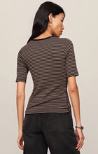 Load image into Gallery viewer, Z SUPPLY FREIDA STRIPED TEE - WILD MUSHROOM