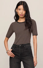 Load image into Gallery viewer, Z SUPPLY FREIDA STRIPED TEE - WILD MUSHROOM