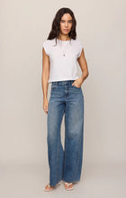 Load image into Gallery viewer, Z SUPPLY FLEX CROPPED MUSCLE TEE - WHITE