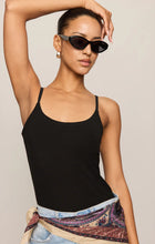 Load image into Gallery viewer, Z SUPPLY SECOND SKIN CAMI - BLACK