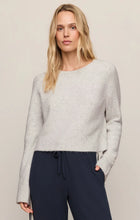 Load image into Gallery viewer, Z SUPPLY STAND IN CROPPED SWEATER - FEATHER GREY
