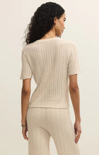 Load image into Gallery viewer, Z SUPPLY STARBOARD CROCHET TOP - LINEN