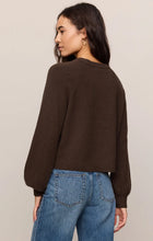 Load image into Gallery viewer, Z SUPPLY COMING UP COZY SWEATER - DARK CHOCOLATE