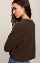 Load image into Gallery viewer, Z SUPPLY COMING UP COZY SWEATER - DARK CHOCOLATE