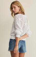 Load image into Gallery viewer, Z SUPPLY STAR OF THE SHOW CROCHET TOP - WHITE