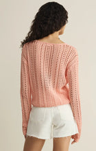Load image into Gallery viewer, Z SUPPLY UPLAND CROCHET SWEATER TOP - BELLINI