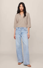 Load image into Gallery viewer, Z SUPPLY VALOR SHORT SLEEVE CARDIGAN - NATURAL HEATHER