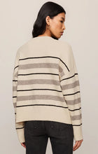Load image into Gallery viewer, Z SUPPLY CIRRUS STRIPE SWEATER - CHALK