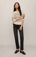 Load image into Gallery viewer, Z SUPPLY CIRRUS STRIPE SWEATER - CHALK