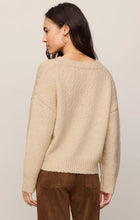 Load image into Gallery viewer, Z SUPPLY BOLTON BOUCLE SWEATER - CHALK