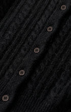 Load image into Gallery viewer, Z SUPPLY MEDINA CABLE CARDIGAN - BLACK