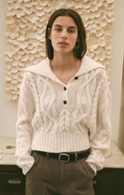 Load image into Gallery viewer, Z SUPPLY HARTWELL CABLE KNIT SWEATER - SANDSTONE