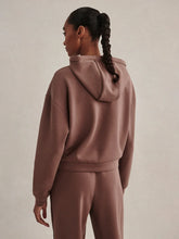Load image into Gallery viewer, VARLEY JORGIE ZIP-THROUGH HOODIE - COFFEE QUARTZ